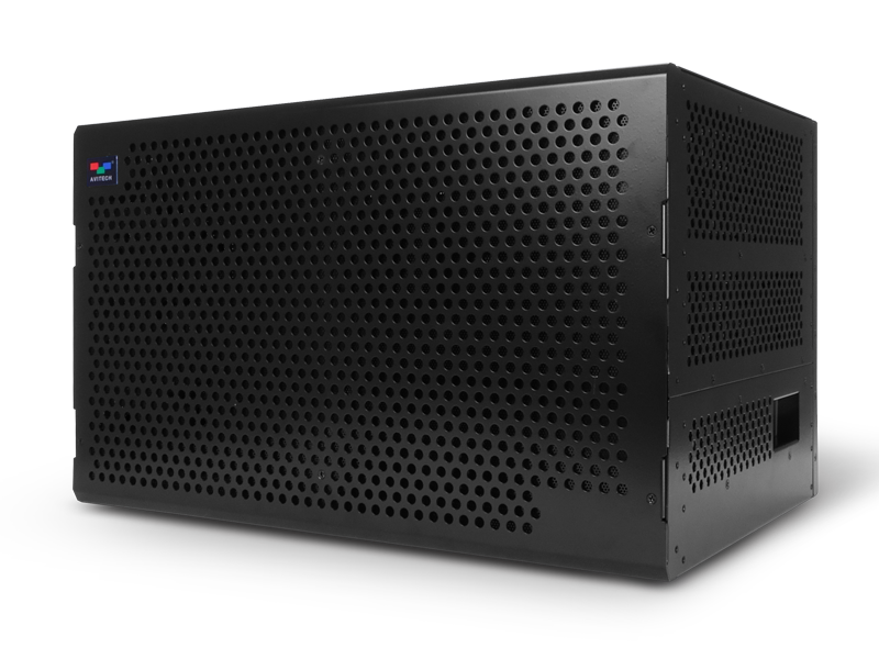 AVITECH Kreuzschienen/ Multiviewer Gehäuse 16 Slot 32x32 Pacific MS-6C